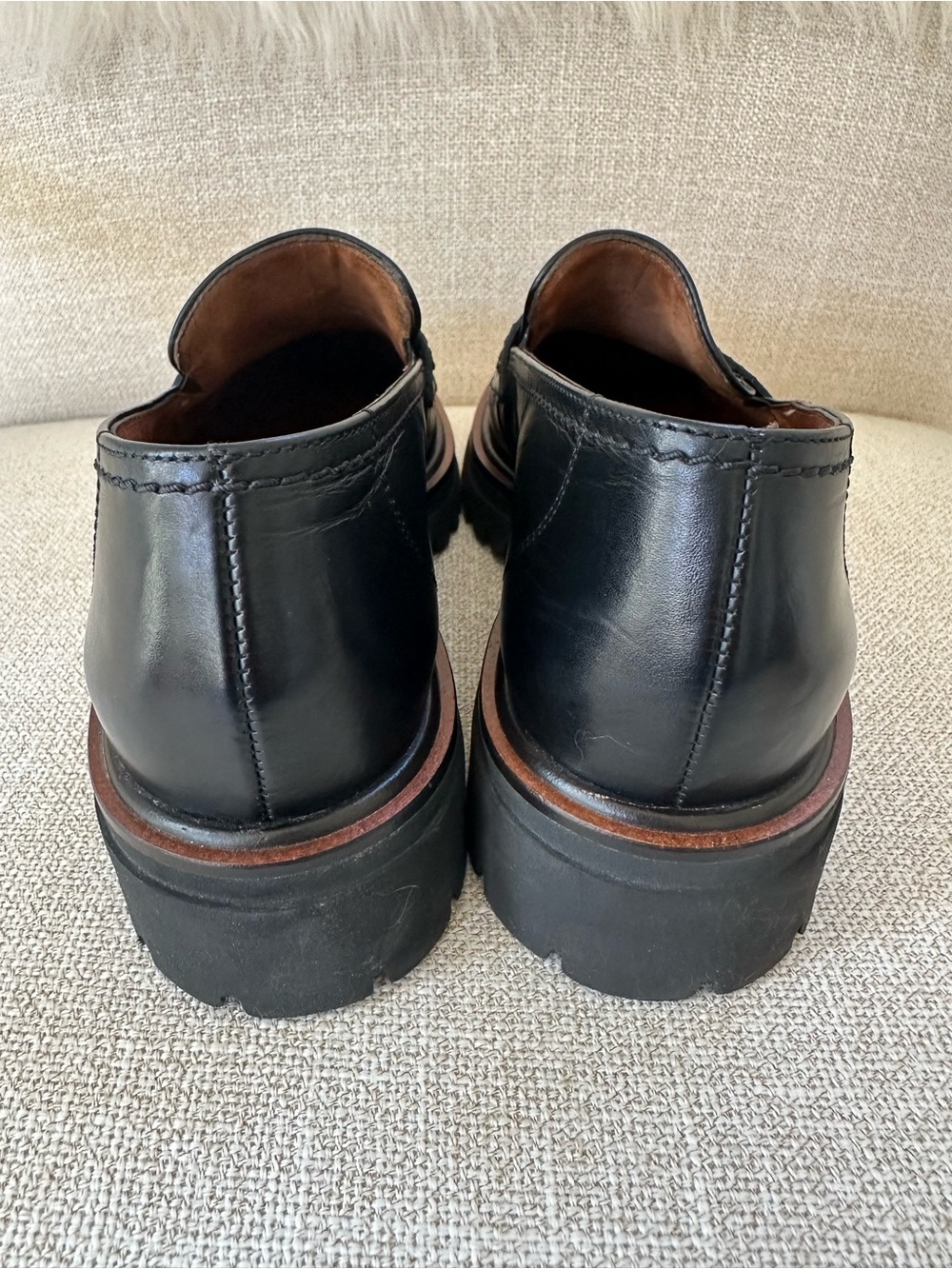 Paul Green Women’s Black Loafers Size 8 - Picture 5 of 6